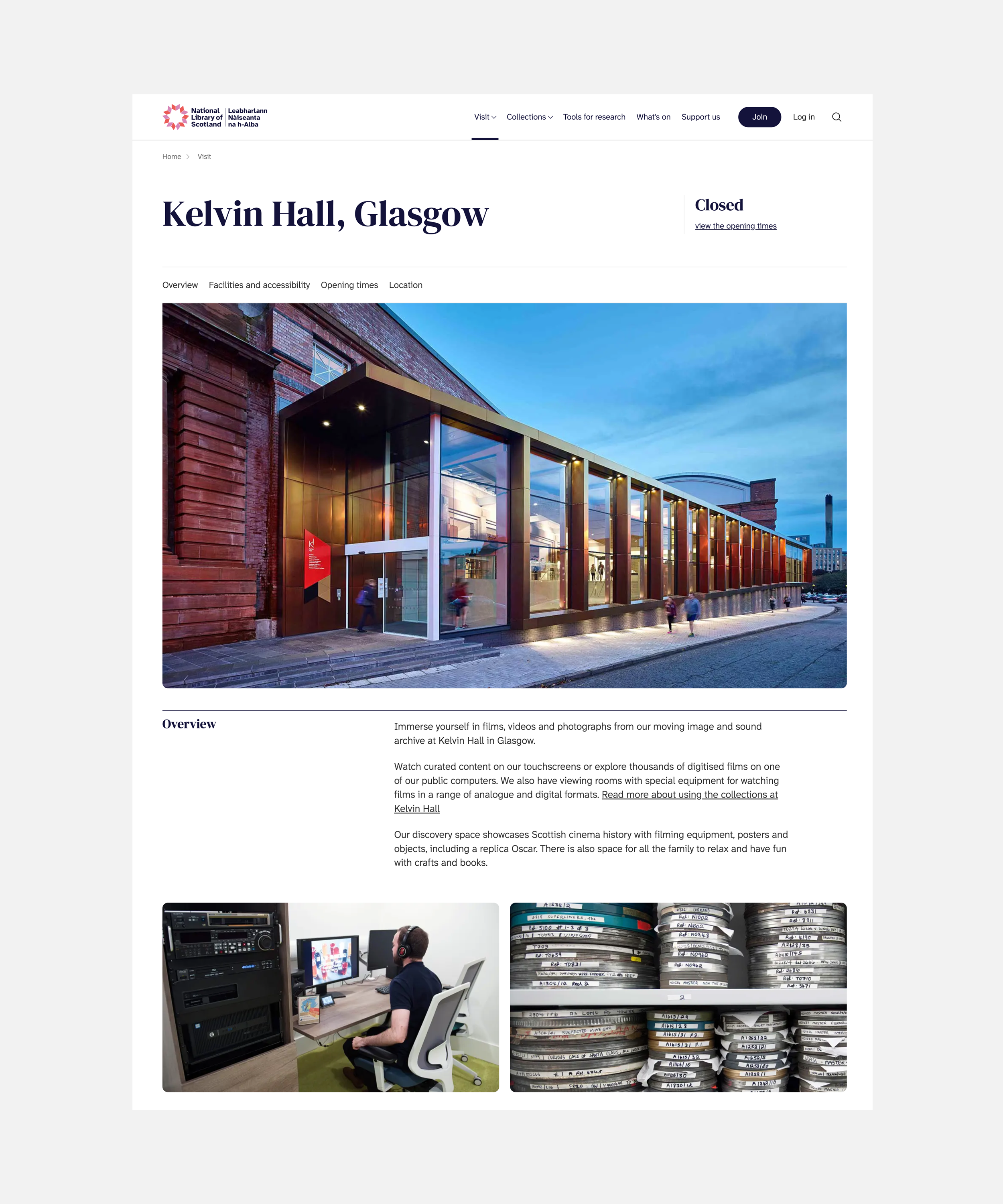 A screenshot from the National Library of Scotland website interface