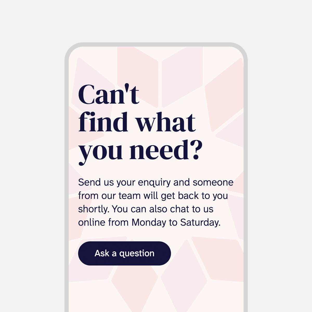 A closeup mobile screenshot from the National Library of Scotland website interface