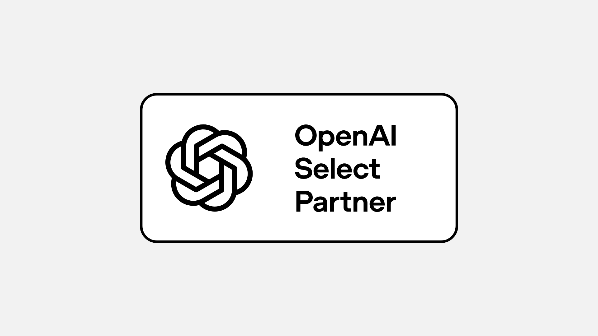 Openai Select Partner